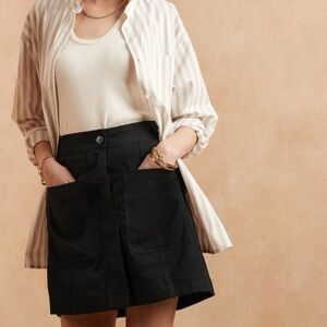 Banana Republic | Women’s Linen Cotton Utility A-LinSkirt